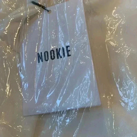 NOOKIE LEXI CHAIN GOWN - WHITE - Picture 6 of 6